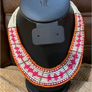 Native American Inspired Beaded Necklace
